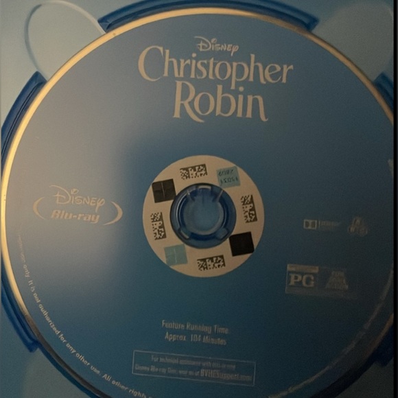 PreOwned   Disney Christopher Robin BluRay DVD MultiScreenEdition 2018. - Picture 5 of 10